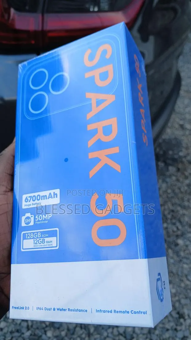 New Tecno Spark 50 128 GB Gray · Photo 1