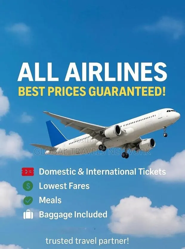 Airline Tickets To And From All Destinations Worldwide · Photo 1