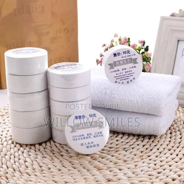 Compressed Cotton Towels · Photo 1
