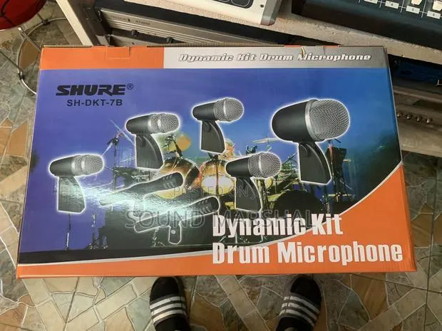 Shure Sh-DKT-7b Drum Microphone Set (7-Piece) · Photo 1