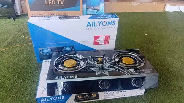 Ailyons 3 Burner Gas Cooker – Smart Cooking Starts Here · Photo 1