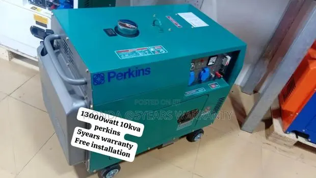 Use Renewable Energy Source Perkins Diesel 10kva 13000wax · Photo 1