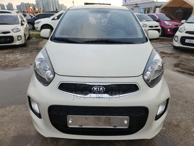 Kia Morning 2016 White · Photo 1