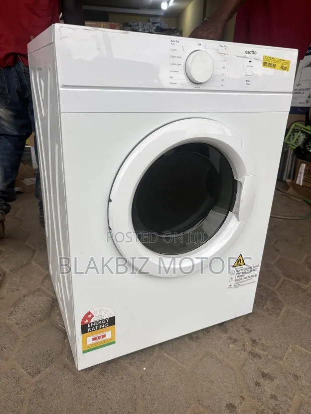 Esatto 7kg White Vented Clothes Dryer · Photo 1