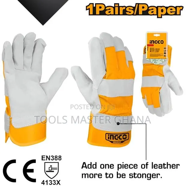Leather Gloves - Hgvc01 · Photo 1