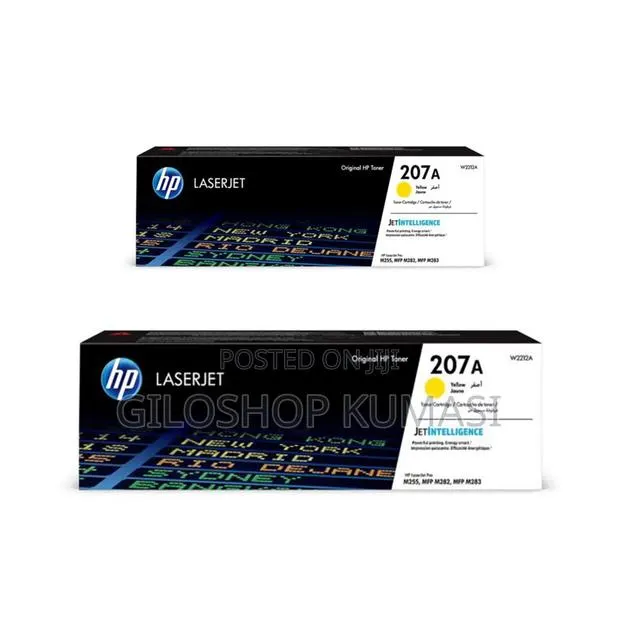 Hp W2210a 207a Laserjet Toner Cartridge Yellow Original · Photo 1