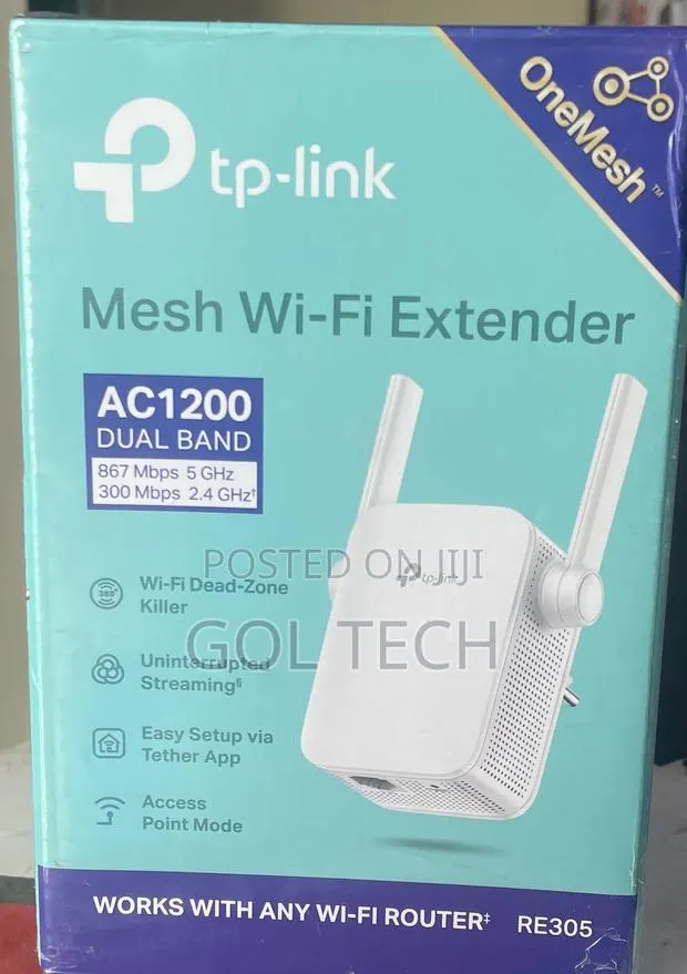 Tp-Link Mesh Wi Fi Extender Ac1200 · Photo 1