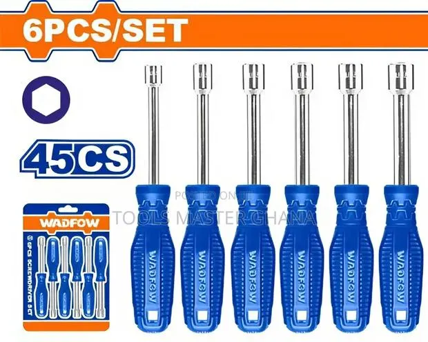 6 PCS Nut Screwdriver Set - Wss24t6 · Photo 1