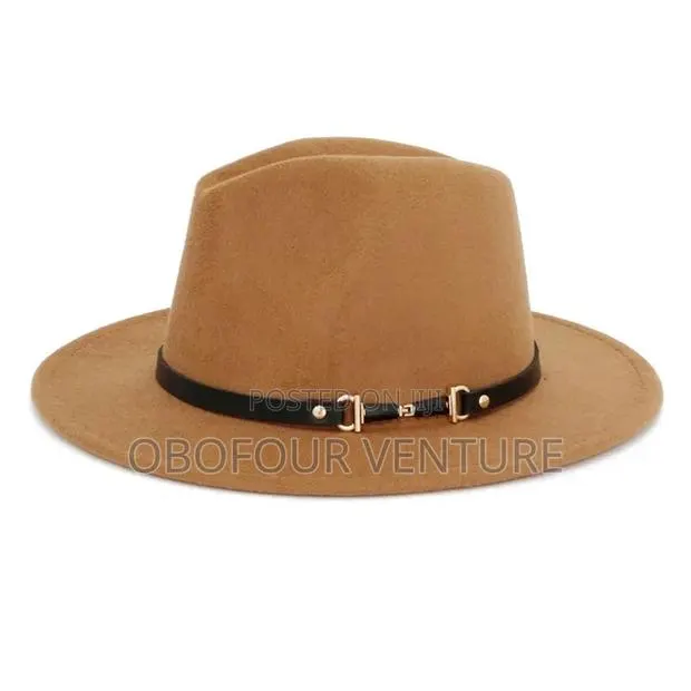 Angel! Brown Fedora Hat for Every Season and All Occasions. CVVCNZK · Photo 1