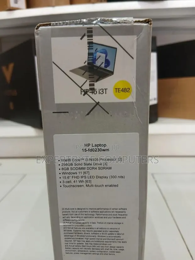 New Laptop HP 15 8GB Intel Core i3 SSD 256GB · Photo 1
