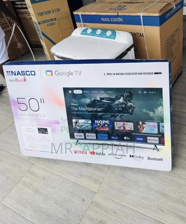 Premium Unique Nasco 50 Inch Uhd 4k Smart Television · Photo 1