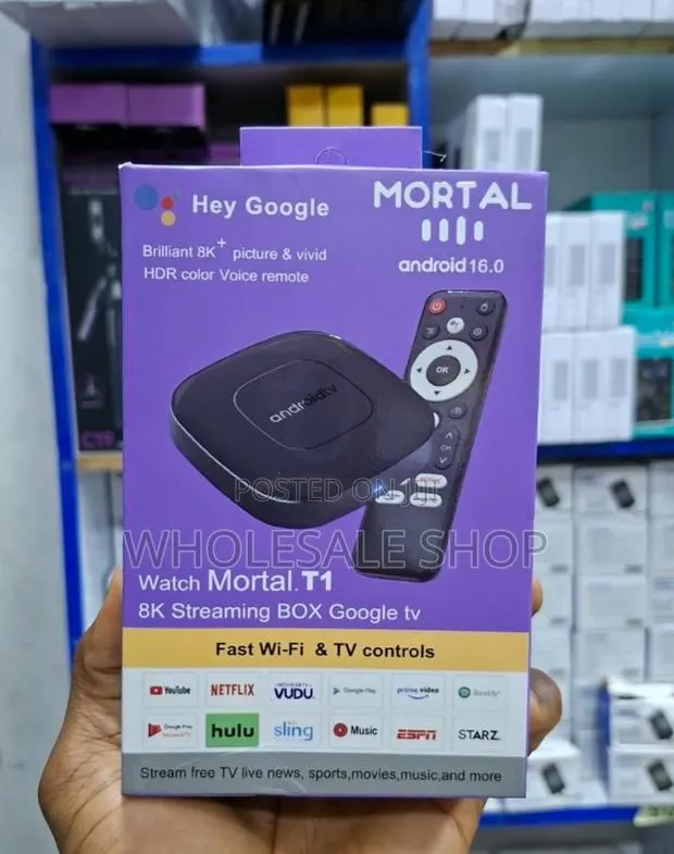 8k Mortal T1 TV Box · Photo 1