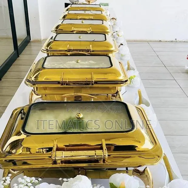 Gold Chafing Dish 9l · Photo 1