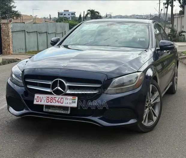 Mercedes-Benz C300 Base C300 AWD 4MATIC Sedan 2018 Blue · Photo 1