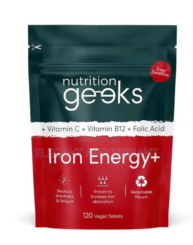 Iron Tablets 14mg for Energy, Immunity Fatigue |120 Iron Supplements · Photo 1