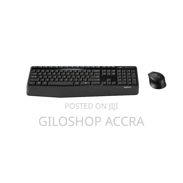 Logitech MK345 Full Size Wireless Keyboard and Mouse Combo · Photo 1