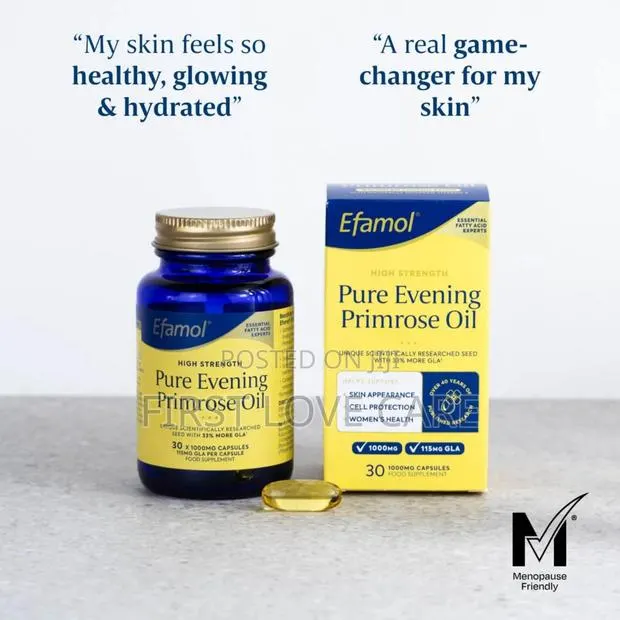 Efamol Pure Evening Primrose Oil For Smoother, Softer Skin · Photo 1