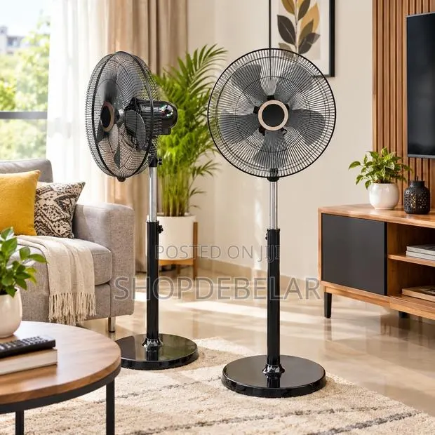 5 Blade Heavy Duty Standing Fan · Photo 1