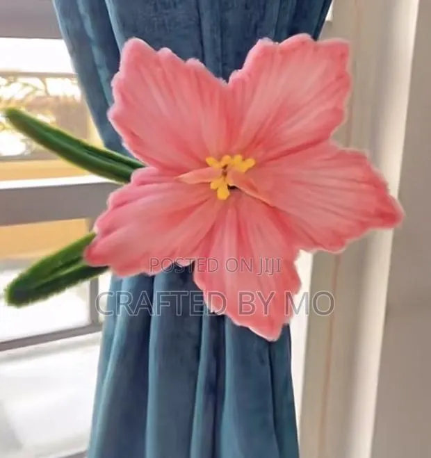 Floral Curtain Holders · Photo 1