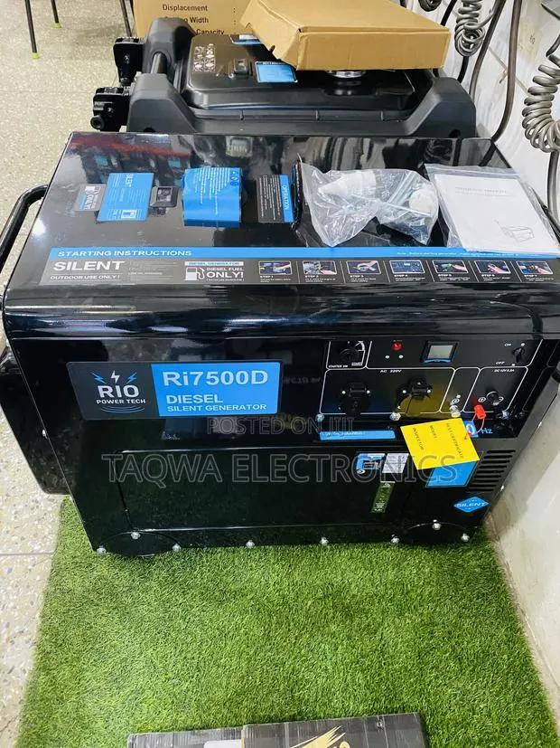 14.5L Fuel Tank Rio 5.5KVA Diesel Silent Generator · Photo 1