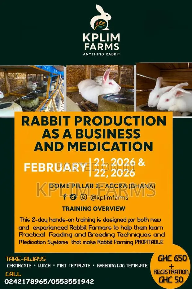 Rabbit Farming Training in Ghana | Profitable Rabbit Business 2026 · Photo 1