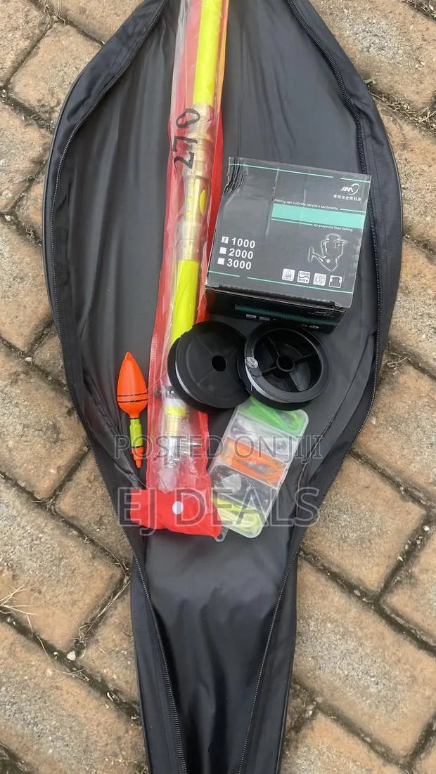 Metal Fishing Rod Combo Set 2.7m · Photo 1