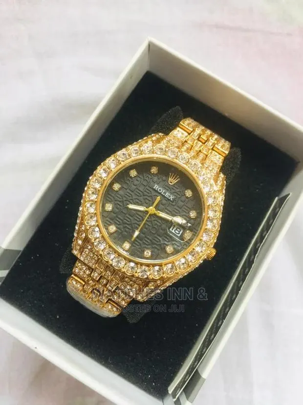 Rolex Oyster Ladies Iced Watch · Photo 1