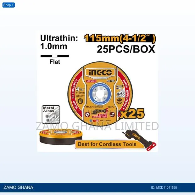 Ultrathin Metal Cutting Disc - MCD · Photo 1