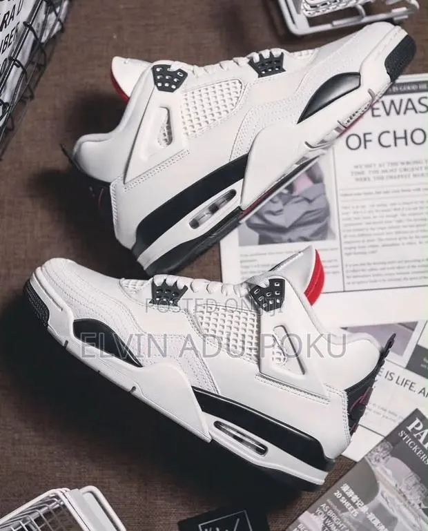 Jordan 4 Maniére " Rock Ore " Sneakers in Different Colors , Swipe> · Photo 1