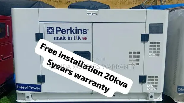 Perkins Diesel Generator Set – Industrial Commercial Use 20kva · Photo 1