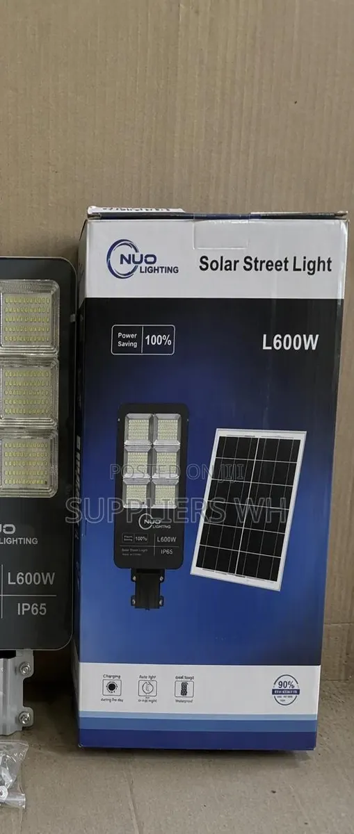 Solar Streetlight 600w Solar Street Light Remote · Photo 2