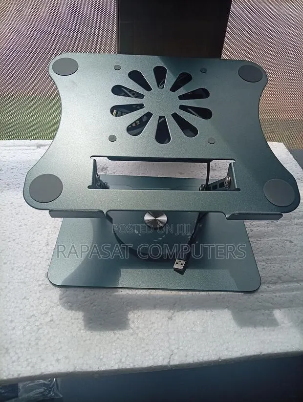 Laptop Stand Metal J41(360 Rotation Adjustable With Fan) · Photo 2