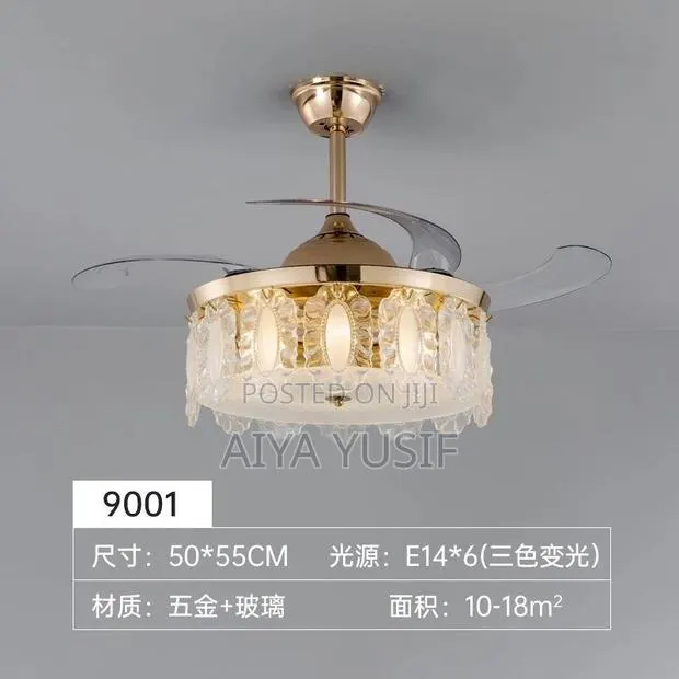 Chandler Light With Fan · Photo 1