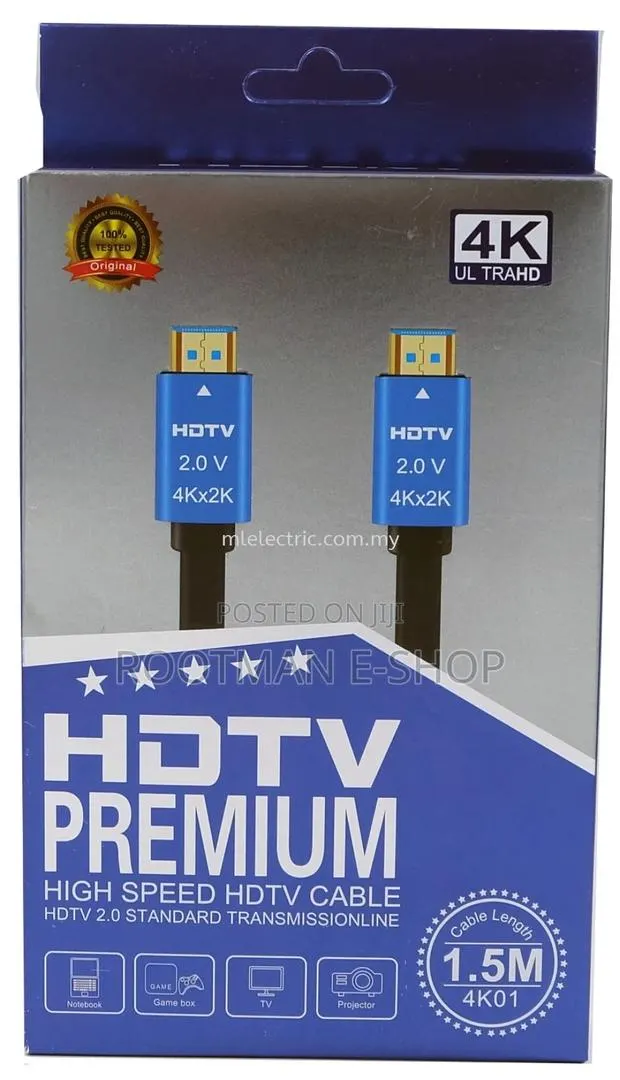 Original Hdmi Cable 1.5mtr, 18.0 GBPS · Photo 1