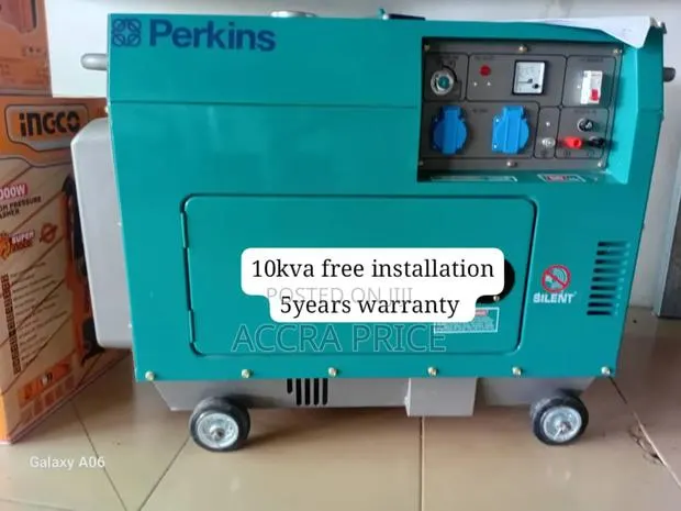 Majestic Surge Perkins 10kva 13000watts Diesel Generator · Photo 1
