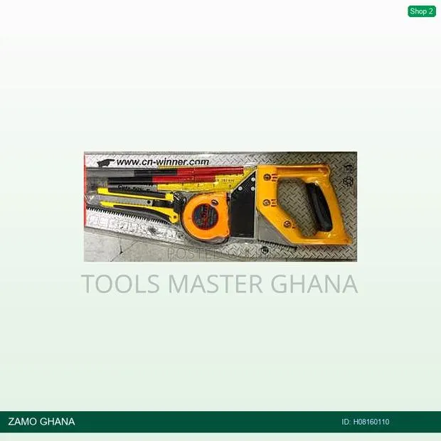 5pcs Construction and Fitting Tool Set (Handsaw) - H · Photo 1