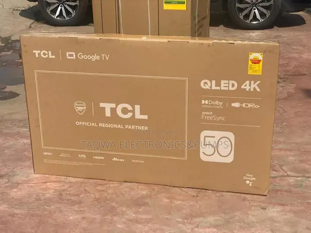 More Clarity, TCL 50 Qled C645 Frameless Smart Android Tv · Photo 1
