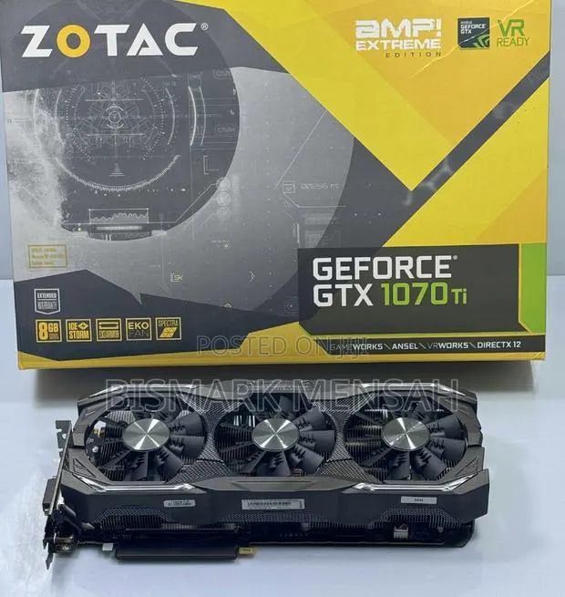 Zotac GTX 1070 Ti 8gb Amp Extreme Edition · Photo 1
