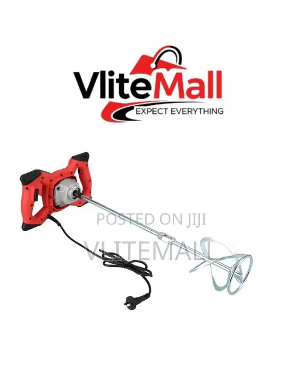2100w Electric Handheld Plaster and Paint Paddle Mixer · Photo 1