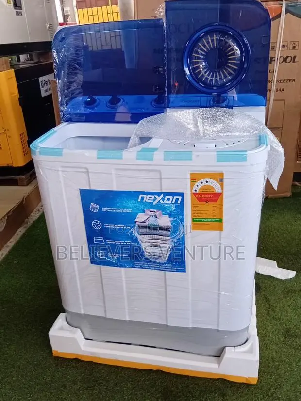 Nexon 10KG Automatic Washer – Smart Laundry Made Easy 112L · Photo 1