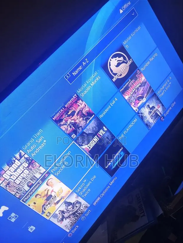 PS4 Slim(jailbreak) With 17 Games 2 Cntrllers · Photo 1