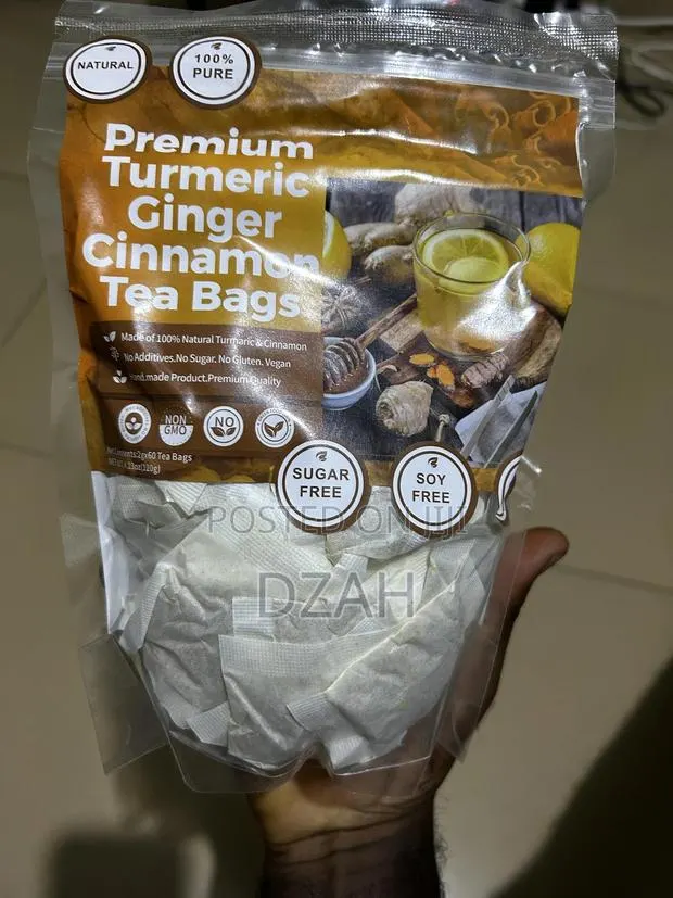 Premium Turmeric, Ginger Cinnamon Tea · Photo 1