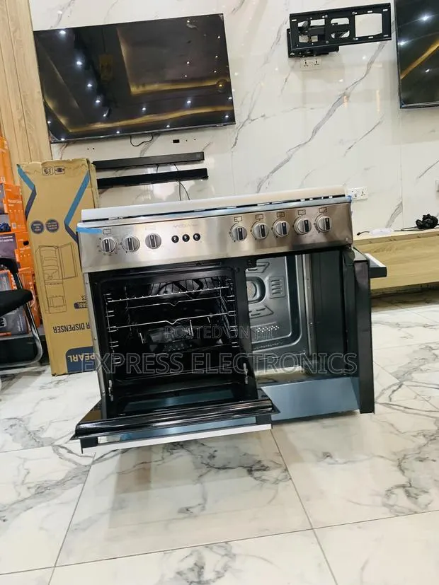 Stainless Steel Gas Cooker Oven 5b 60/90 Ferre Gas Cooker Rotisserie · Photo 1