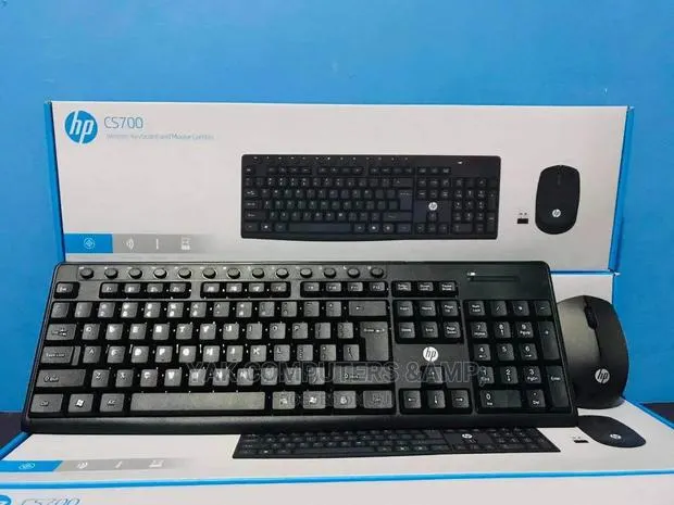 Hp Wiles Keyboard and Mouse · Photo 1