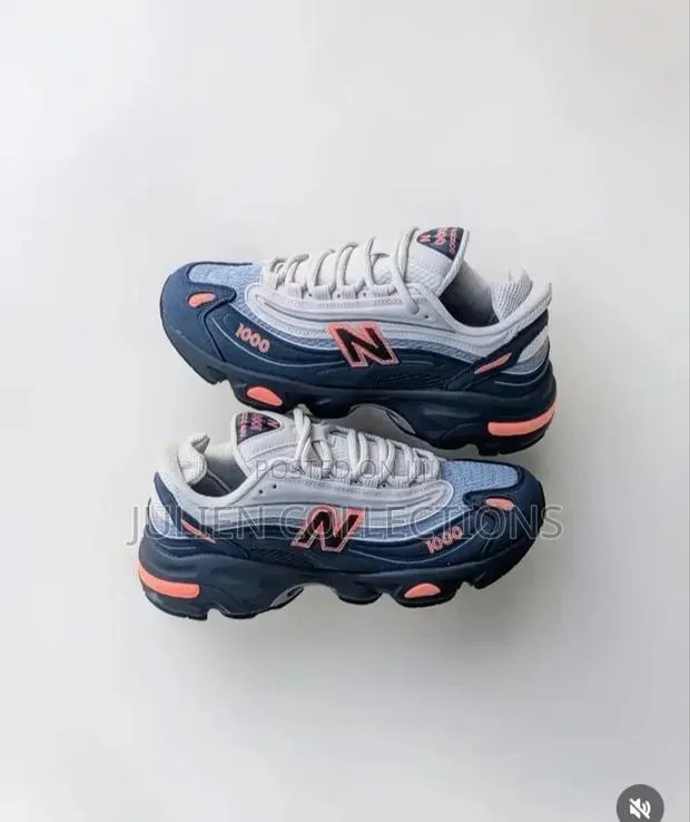 New Balance 1000 Og White and Midnight Blue · Photo 1