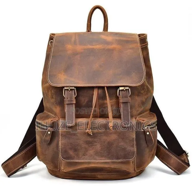 Thorne Buffalo Leather Backpack - Emerson Leather