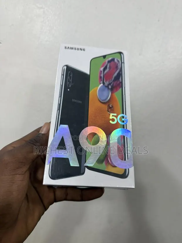 New Samsung Galaxy A90 5G 128 GB Black · Photo 1