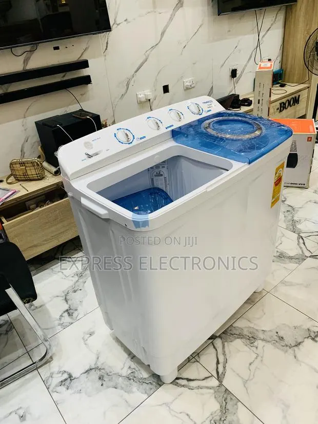 Semi Automatic Wm Topload Twintub Nasco 15kg · Photo 1