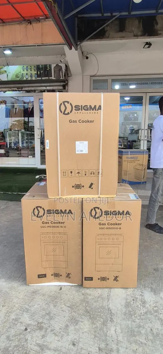 Good Paa Sigma Gas Cooker Brand New For.Sale.At Affordable Price · Photo 1