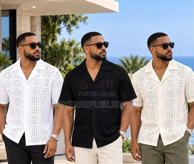 Men Mesh Shirt · Photo 1